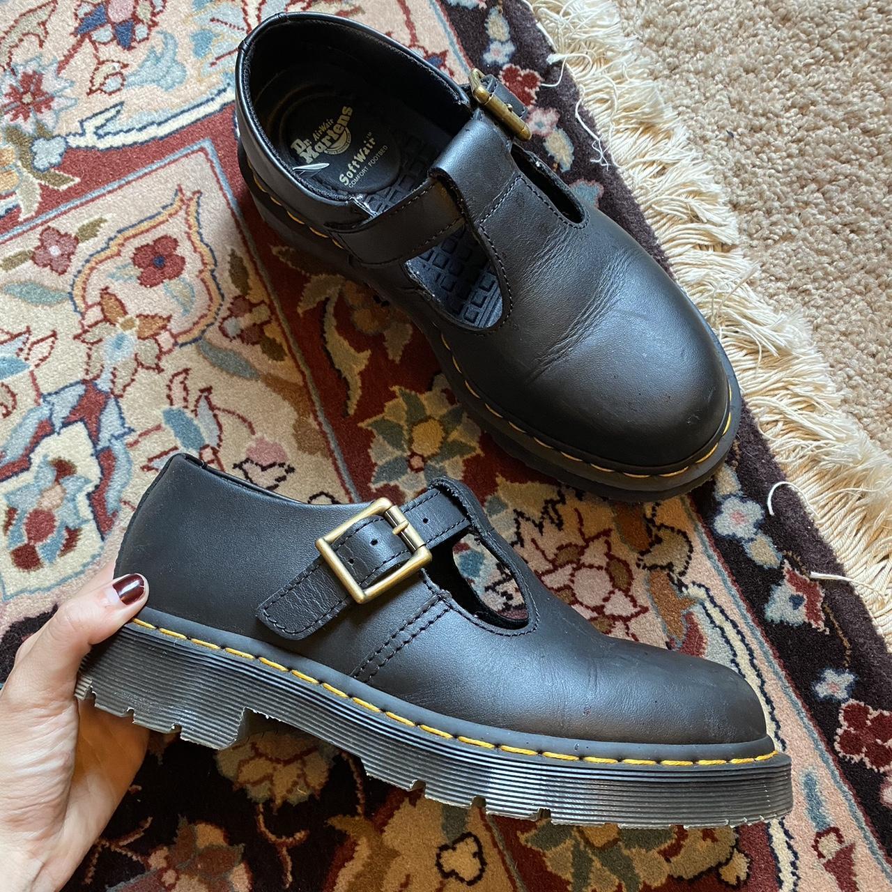 polley women's slip resistant mary jane shoes