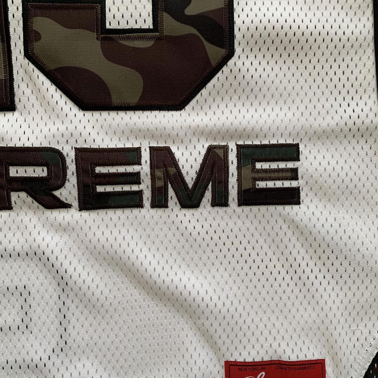 Supreme Perfect Season Football Jersey (SS23) White/Camo Size M