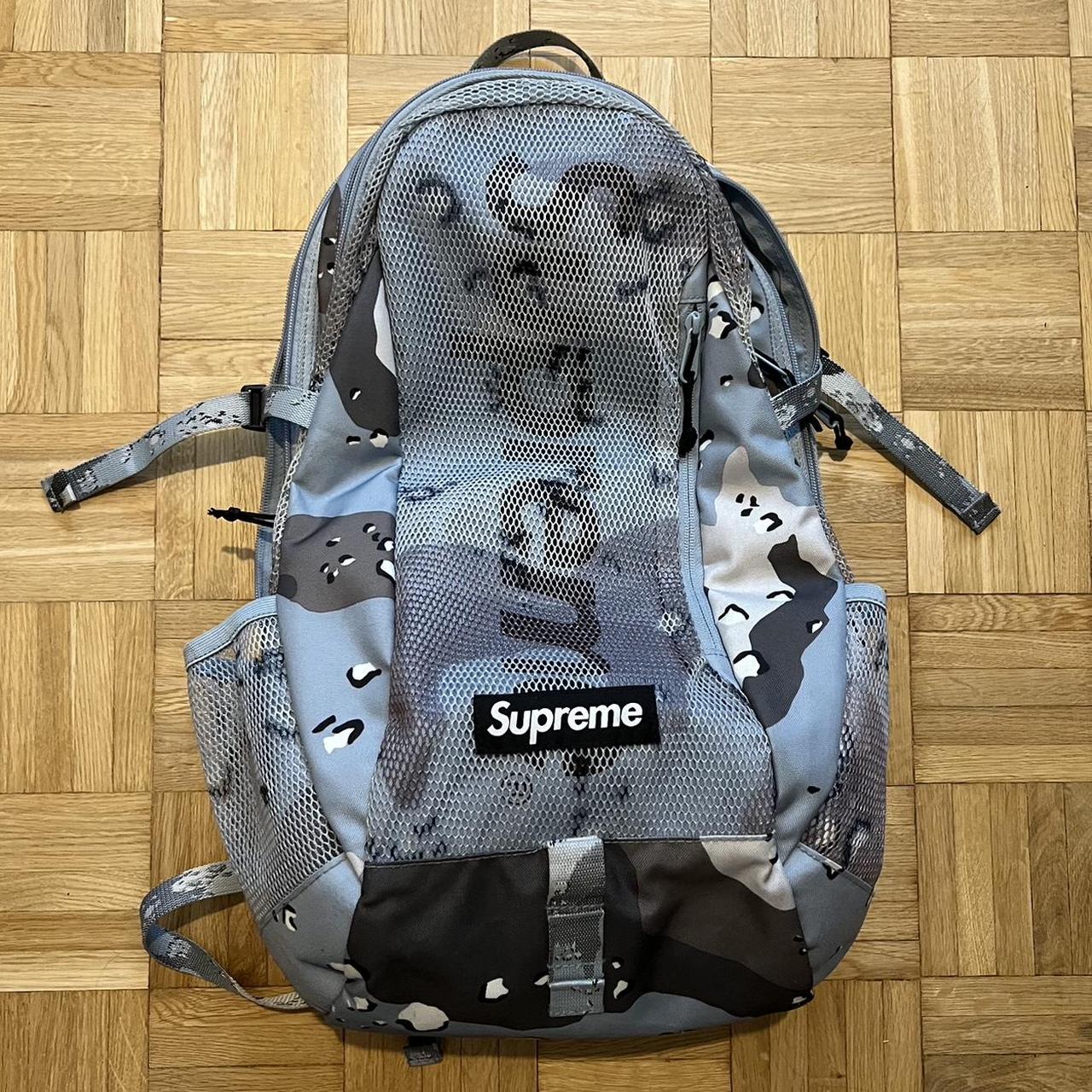 Supreme FW14 Hi Vis Backpack - RARE - HMU FOR OFFERS - Depop