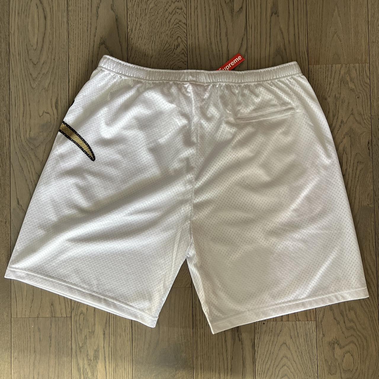 Supreme Big Script Mesh Short white colorway size XL | Depop