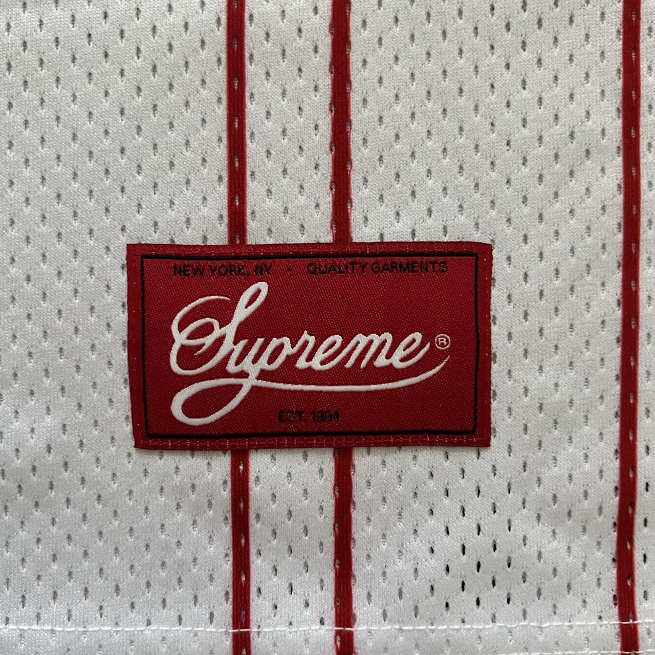 Supreme Star Basketball Jersey white colorway size L | Depop Supreme Star Basketball Jersey white colorway size L | Depop