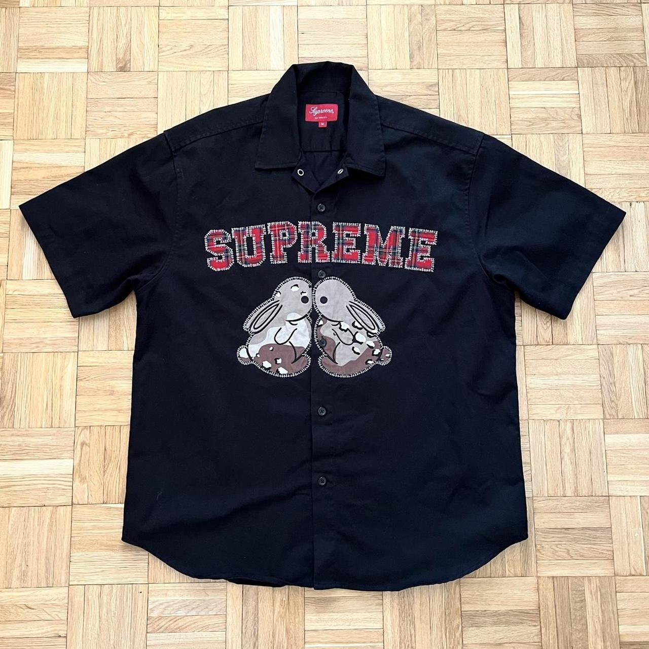 Supreme Bunnies S/S Work Shirt, Size M