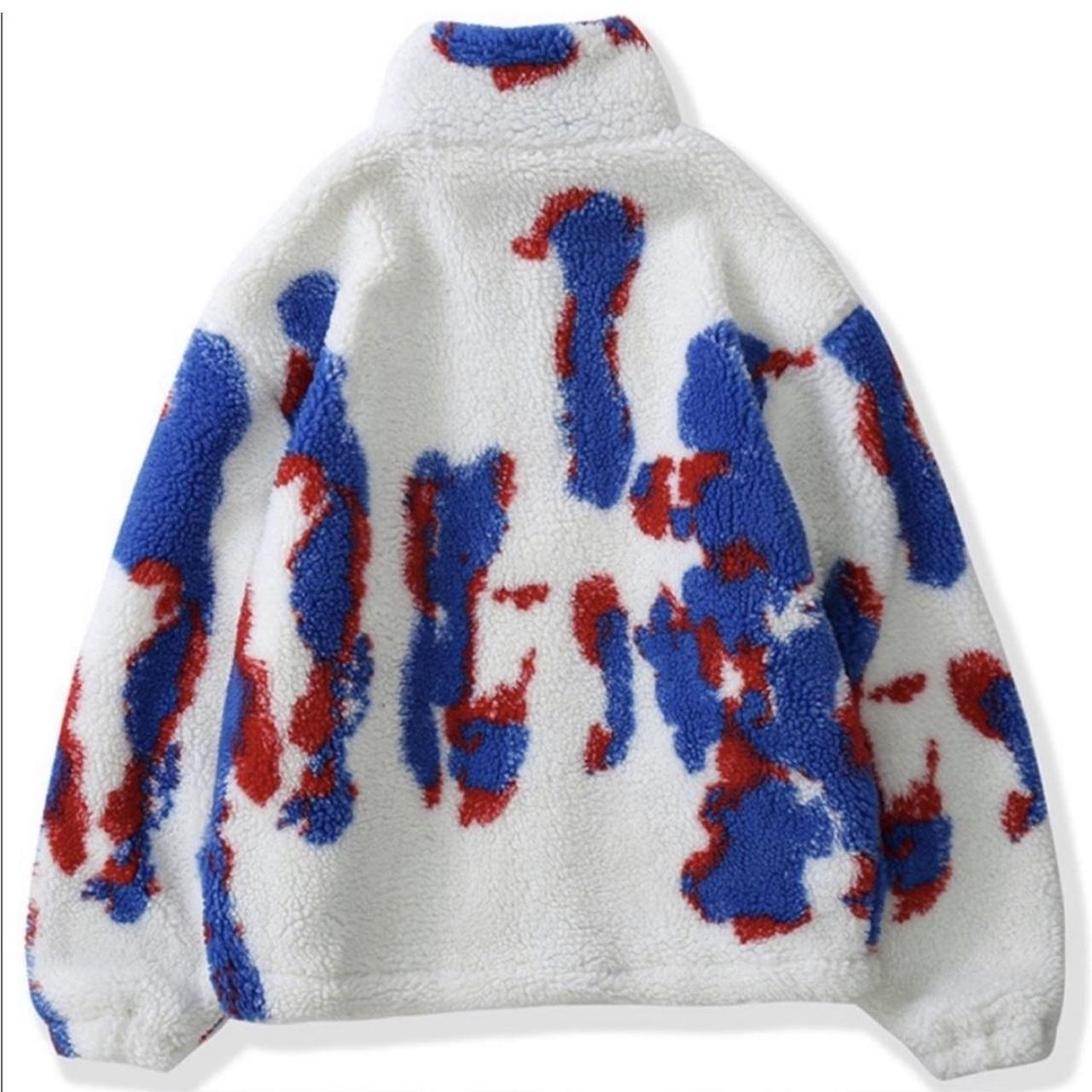 Love Label Women's White and Blue Coat (2)