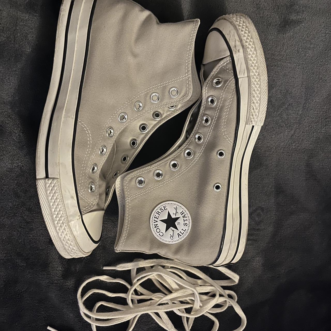 Chuck 70 Hi / Converse Size: 8 Barley used. A... - Depop