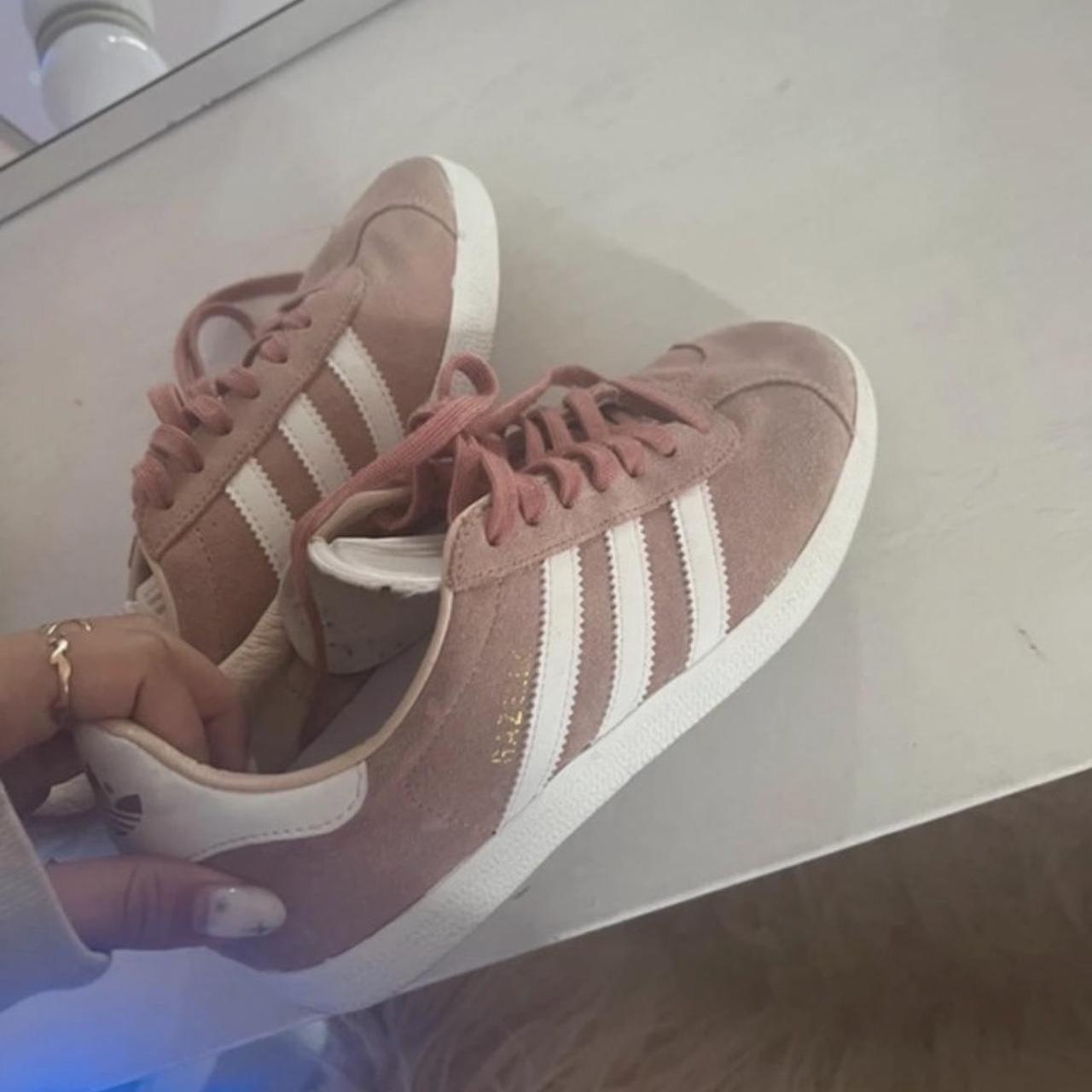 adidas rose gold pink shoes