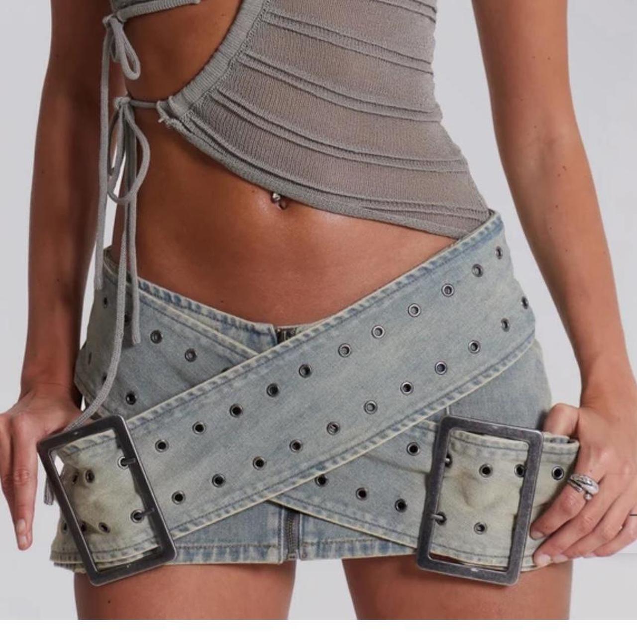 Denim Assassin Micro Mini Skirt Ship next day | Depop