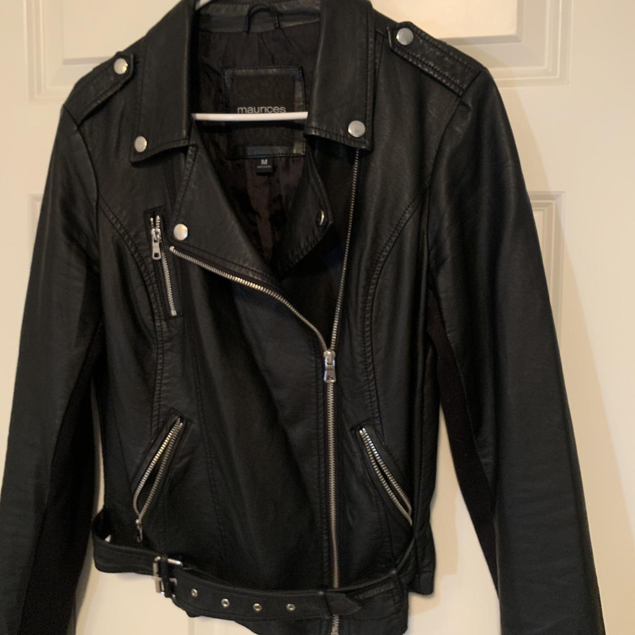 Maurices Women's Black Jacket Depop