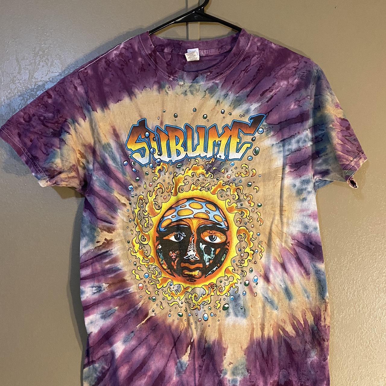 sublime t shirt tie dye