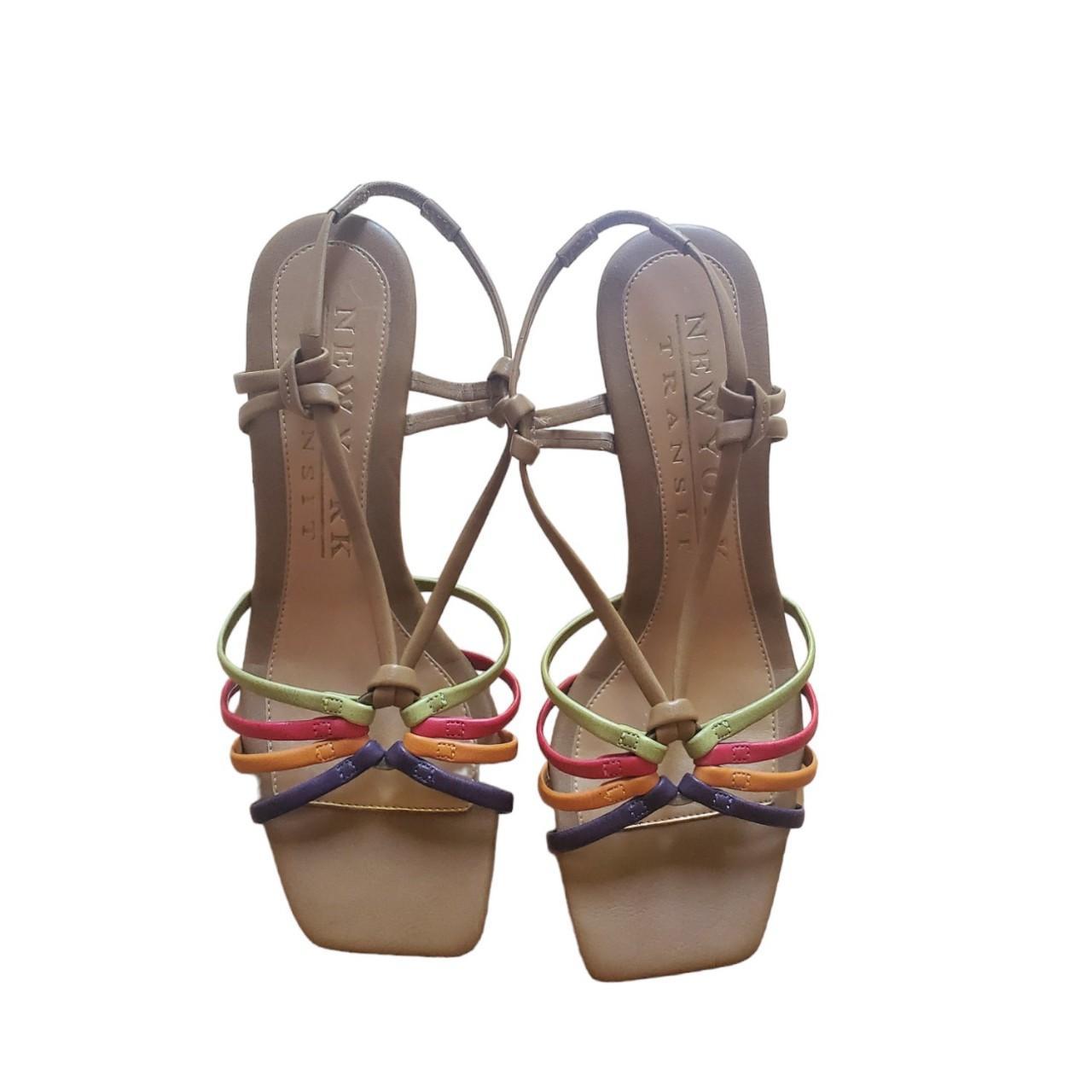 Multi colored hotsell kitten heels