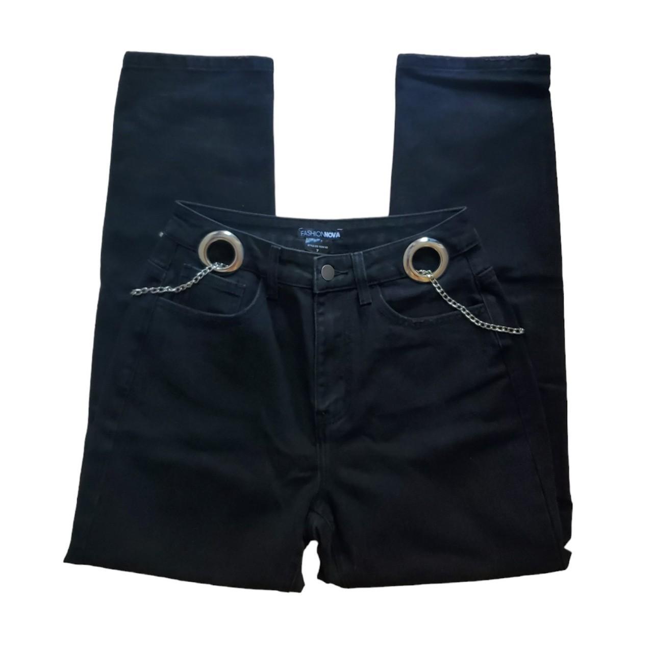 Fashion Nova Chain Jeans ♡ chain can be worn in... Depop