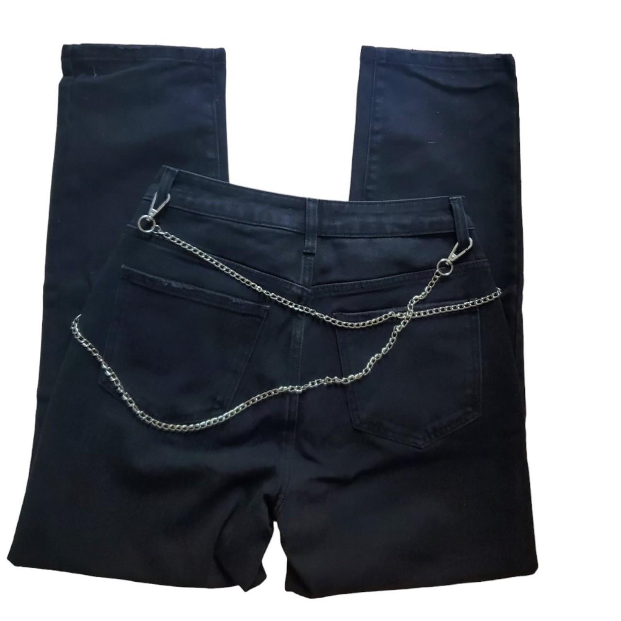 Fashion Nova Chain Jeans ♡ chain can be worn in... Depop