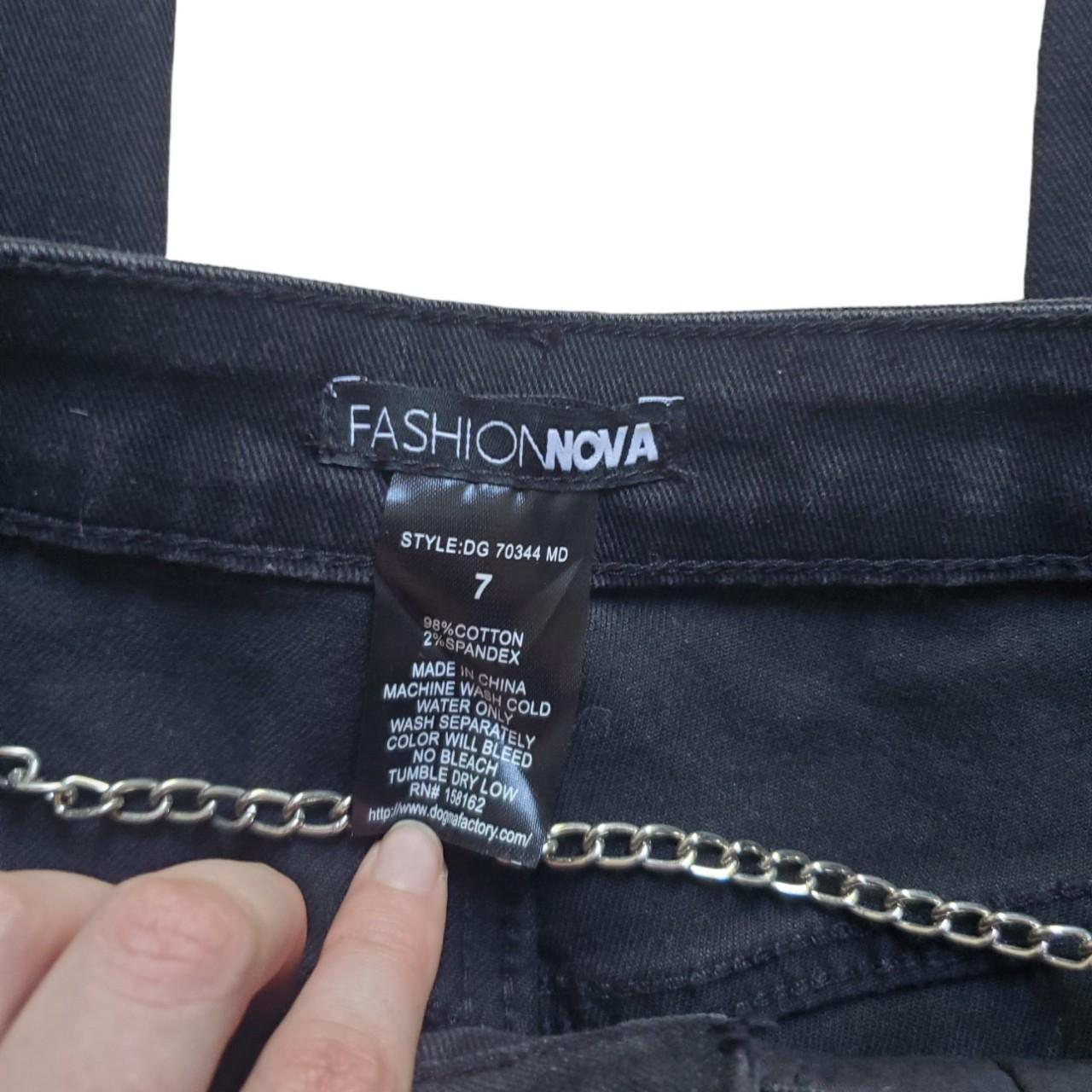 Fashion Nova Chain Jeans ♡ chain can be worn in... Depop