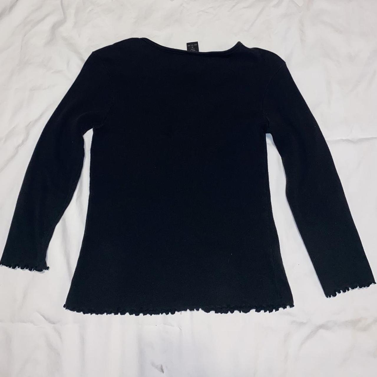 Black Express cardigan -3/4 sleeves FREE SHIPPING... - Depop