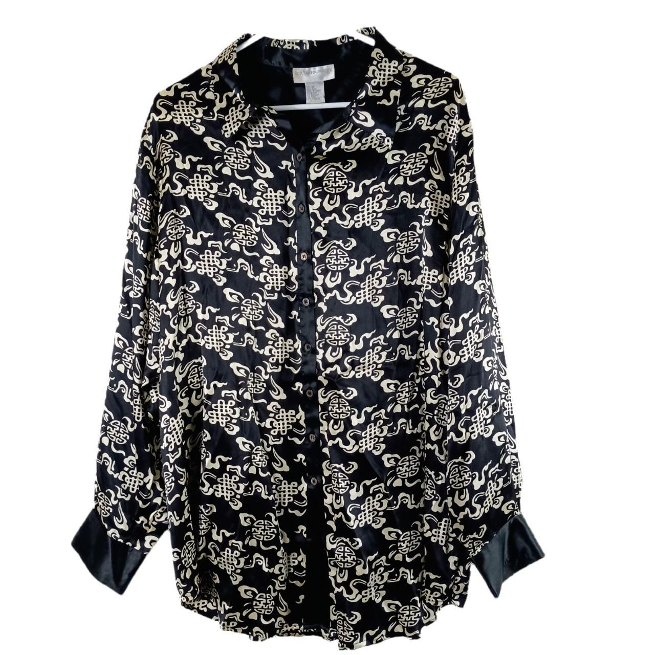 Soft Surroundings 2024 Silk Shirt