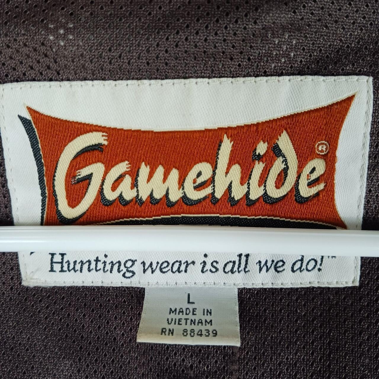 Preloved Men's Polyester Jacket - Brown/Multi - L… - image 3