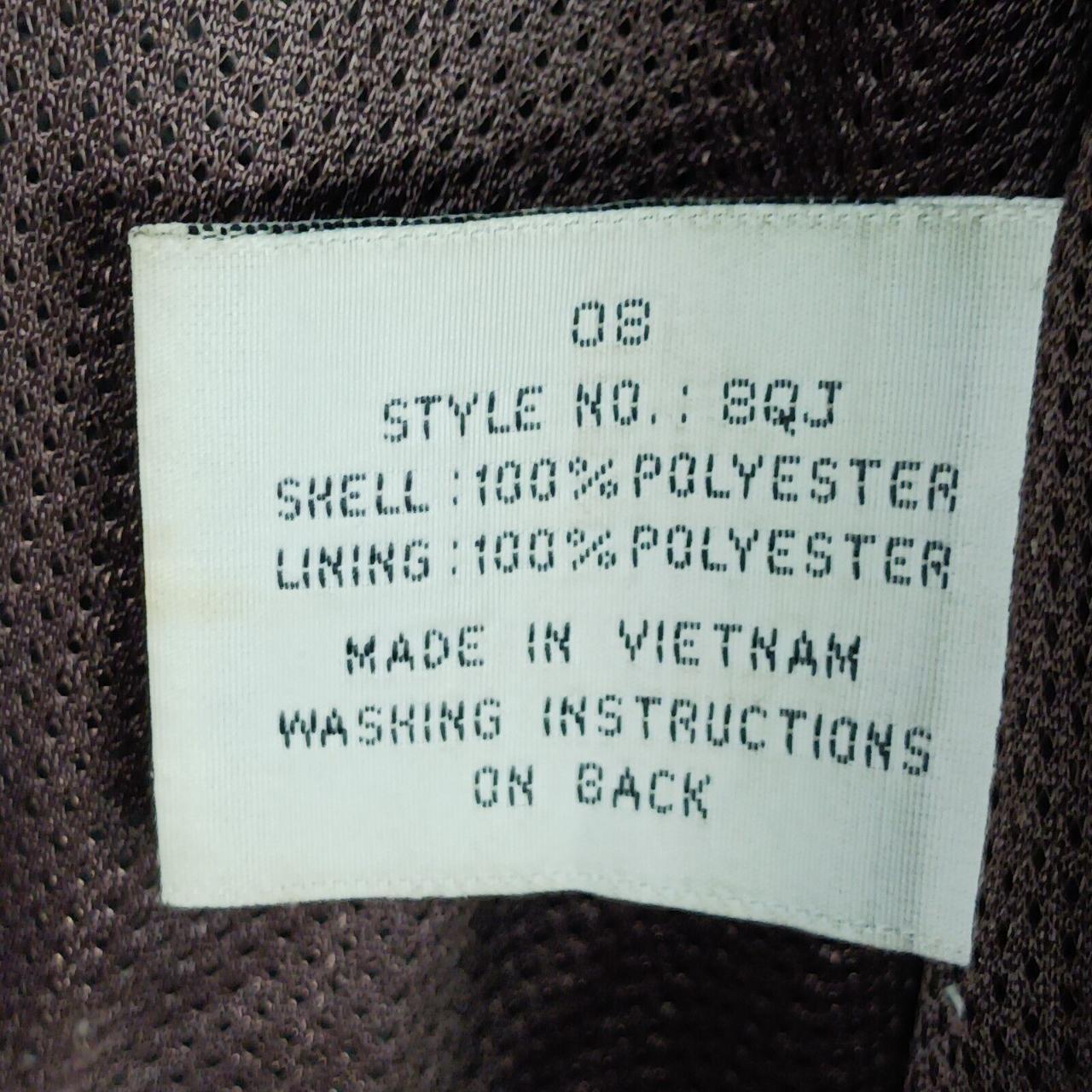 Preloved Men's Polyester Jacket - Brown/Multi - L… - image 5