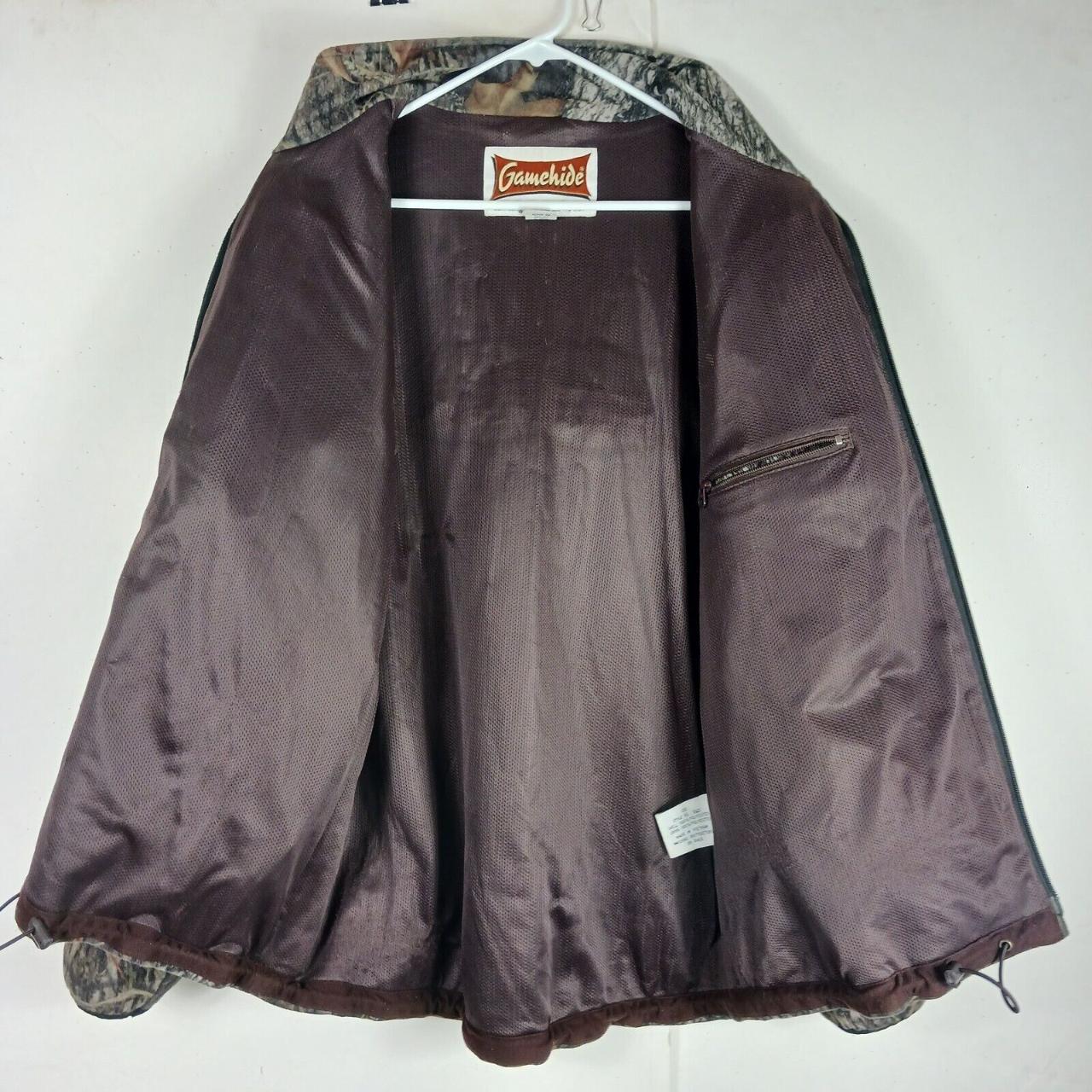 Preloved Men's Polyester Jacket - Brown/Multi - L… - image 4