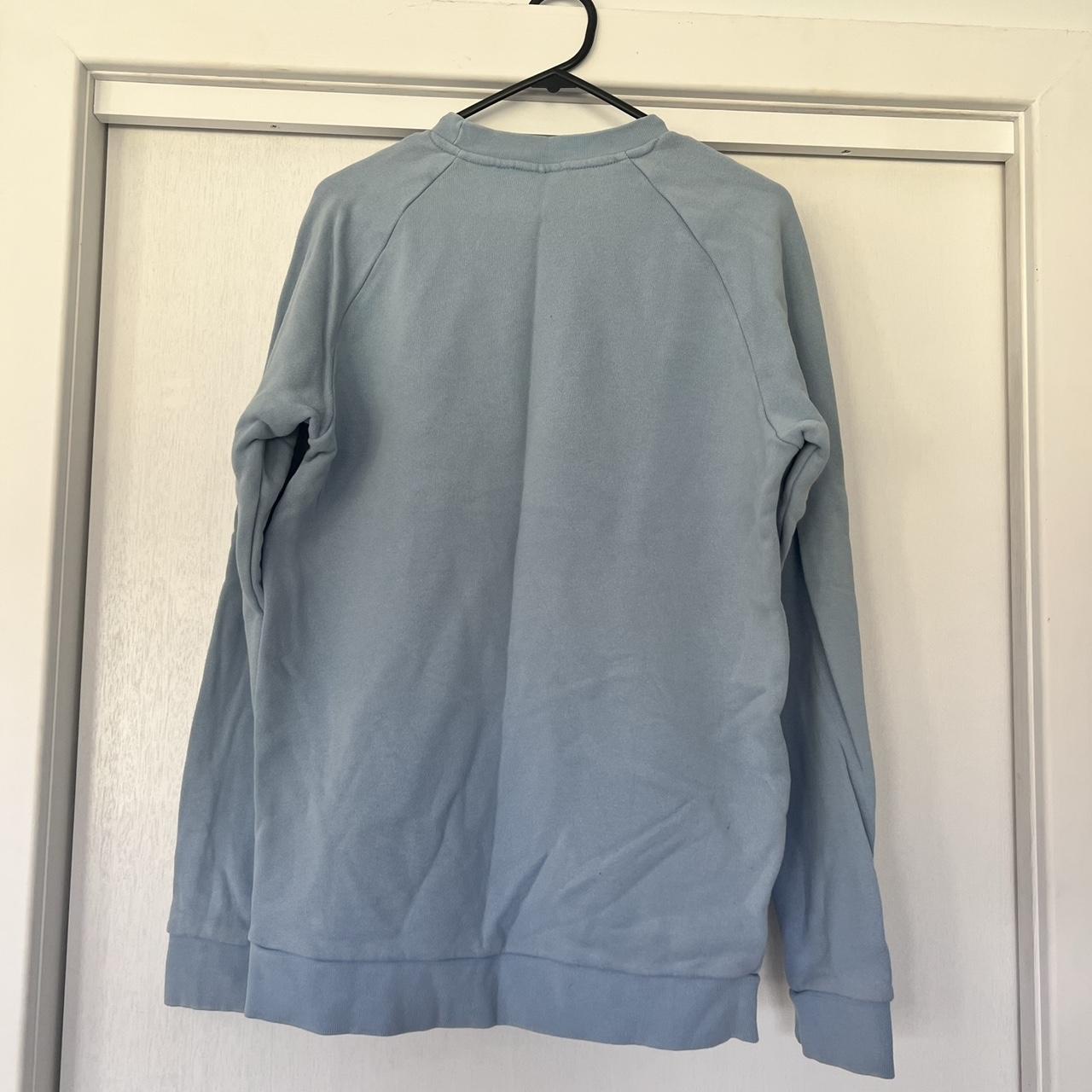 Blue Adidas Jumper - Depop