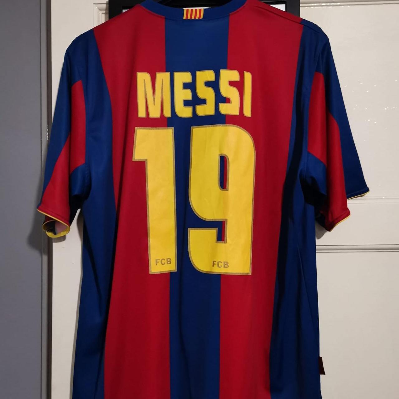 Original official Messi jersey Barcelona With his... - Depop