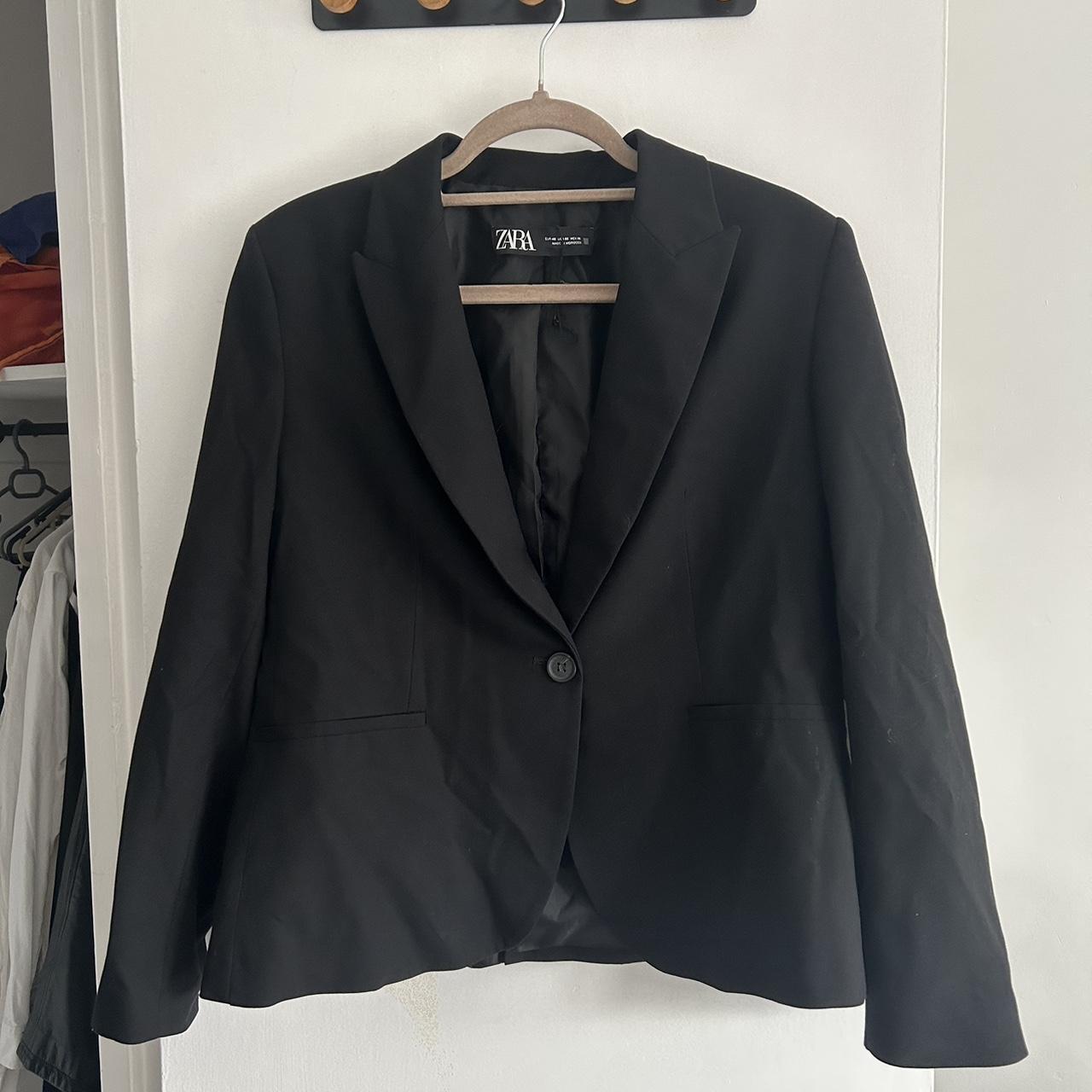 Black H&M work blazer, brand new without tags!... - Depop