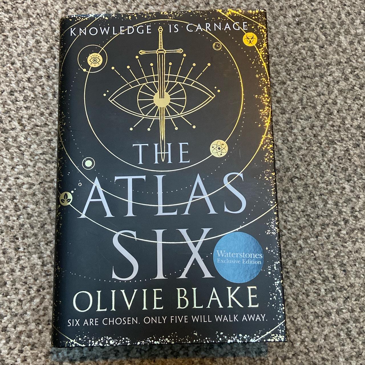 The Atlas Six by Olivie Blake Waterstones edition... Depop