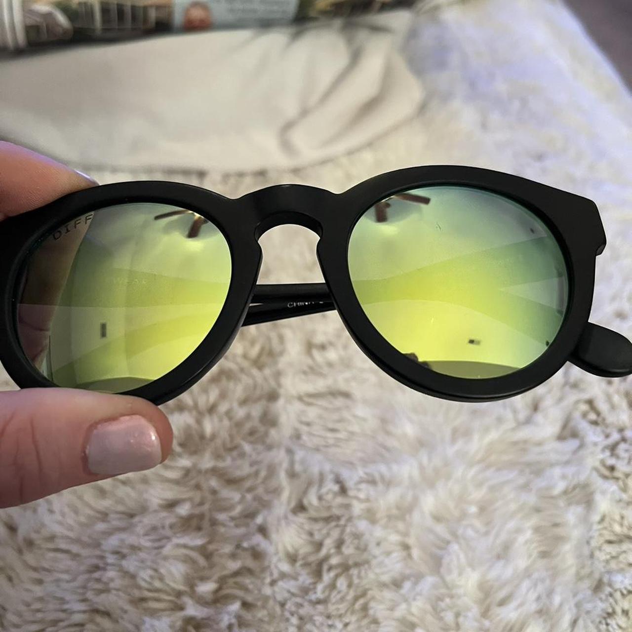 DIFF Women's Sunglasses - Black/Multi – DIFF Eyew… - image 1