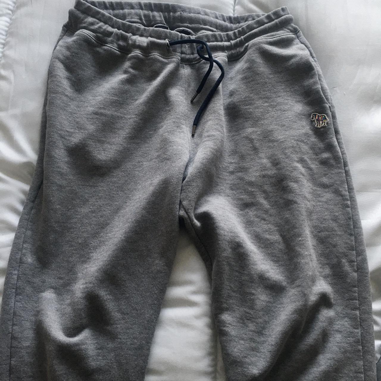 PS Paul Smith Men's Grey and Black Joggers-tracksuits | Depop