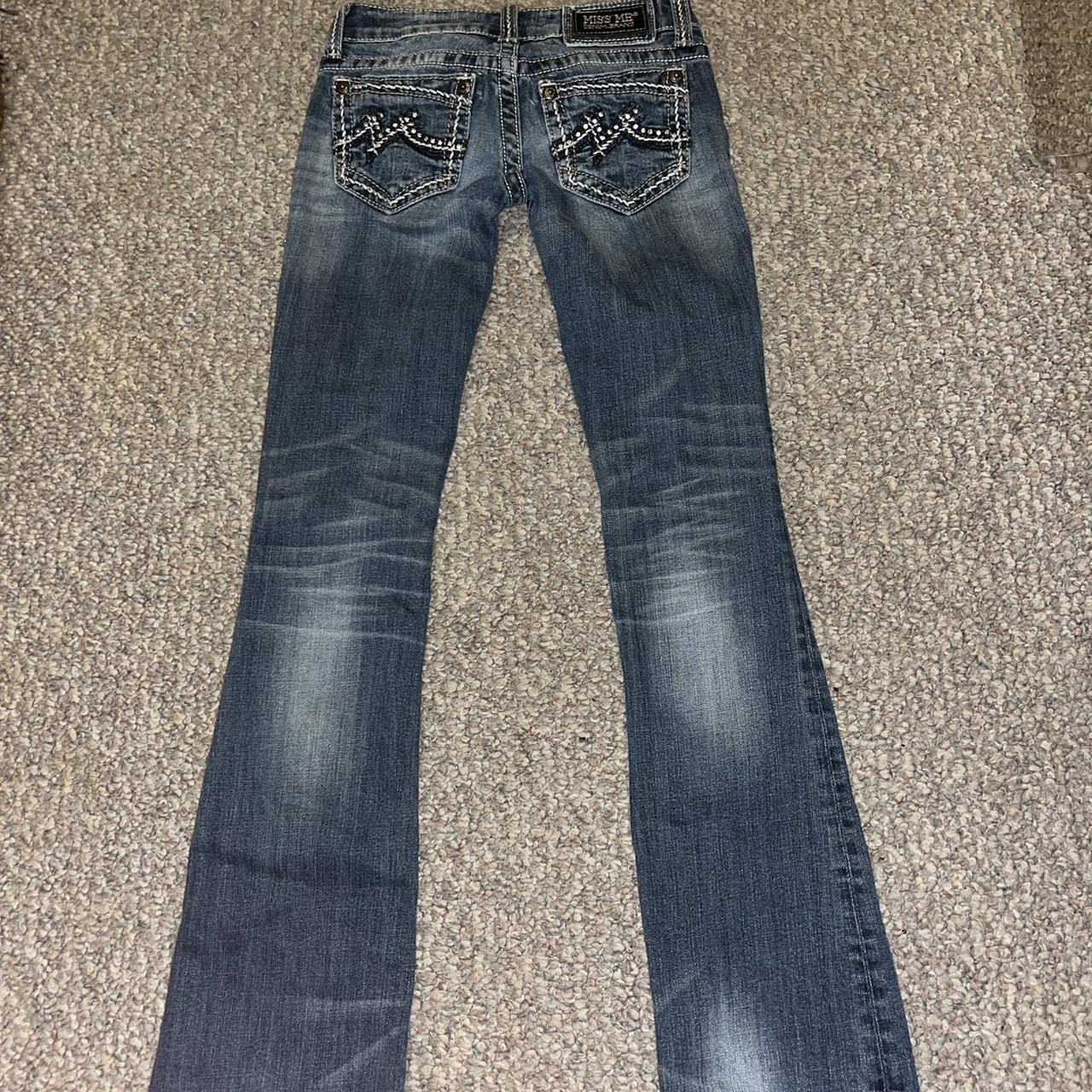 Miss Me Women's Blue Jeans | Depop