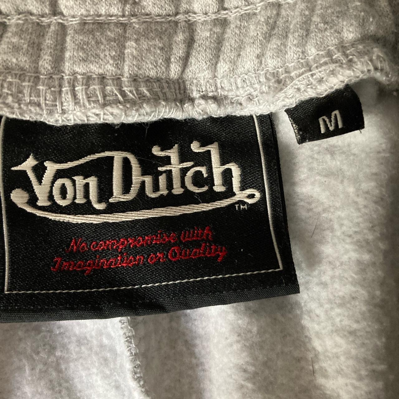 real Von Dutch trackies size M- would fit a 6-8. so... - Depop