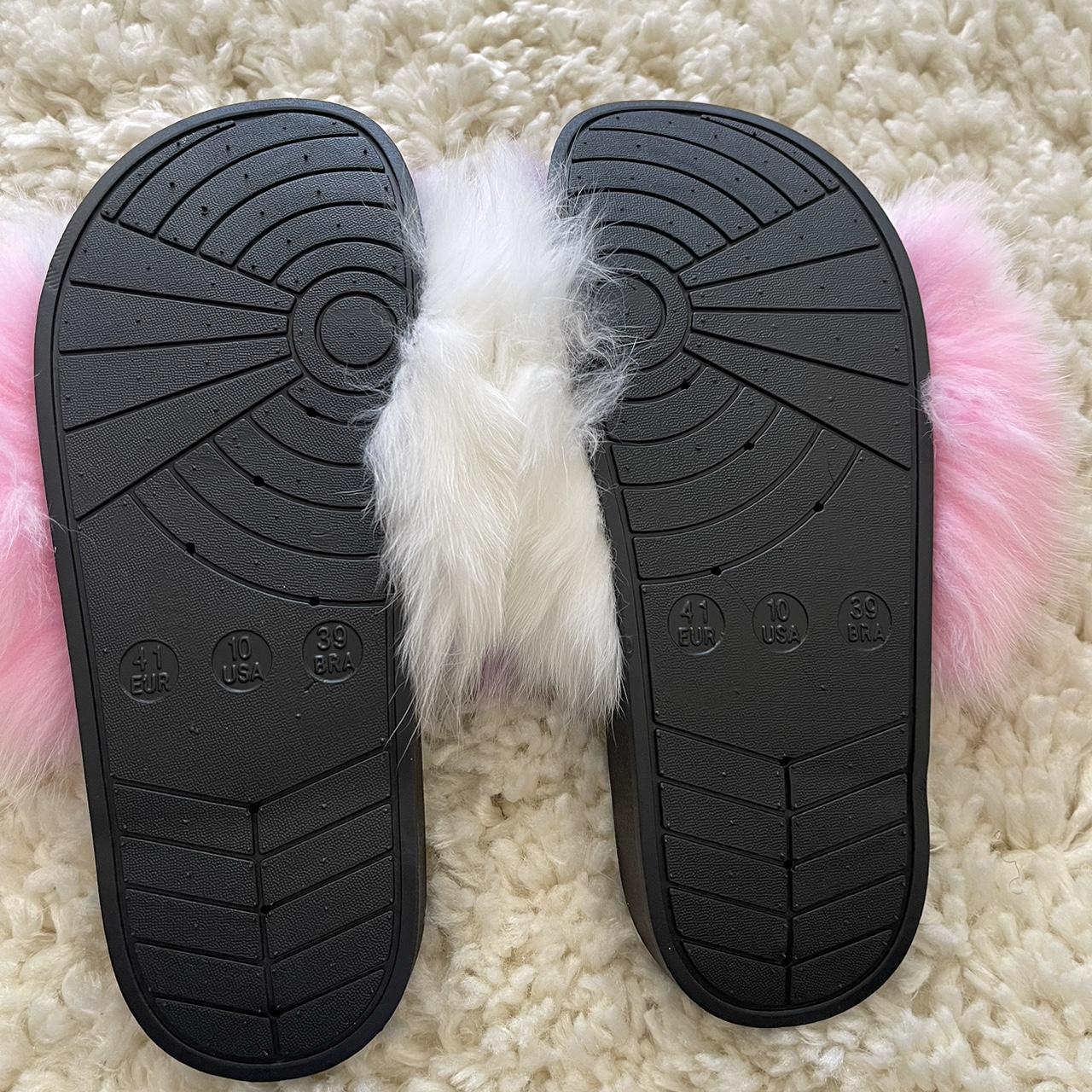 Super deals fuzzy slides