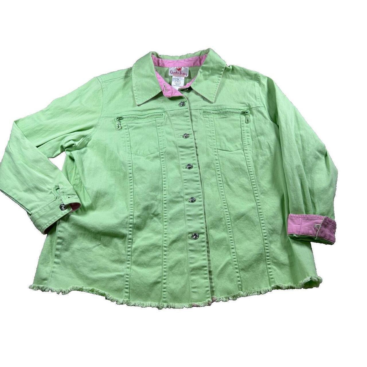 Quacker Factory Women's Plus size Jacket - Pink -… - image 1