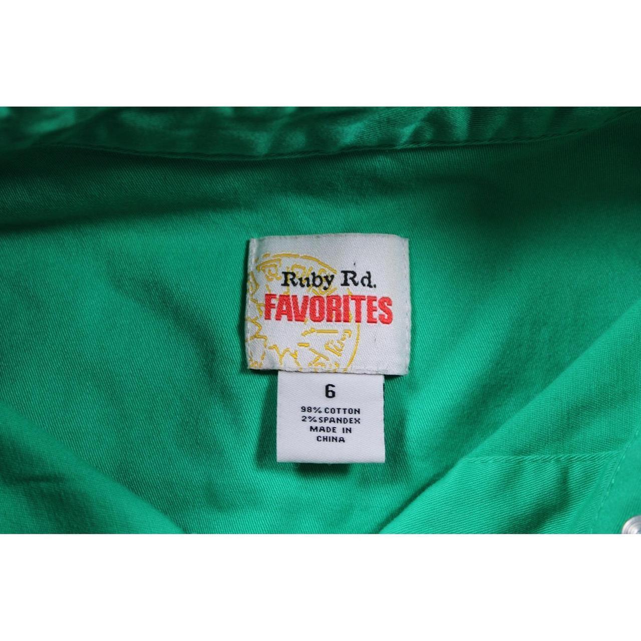 Ruby Rd. Women's Jacket - Green - 6 – Ruby Rd Fav… - image 4