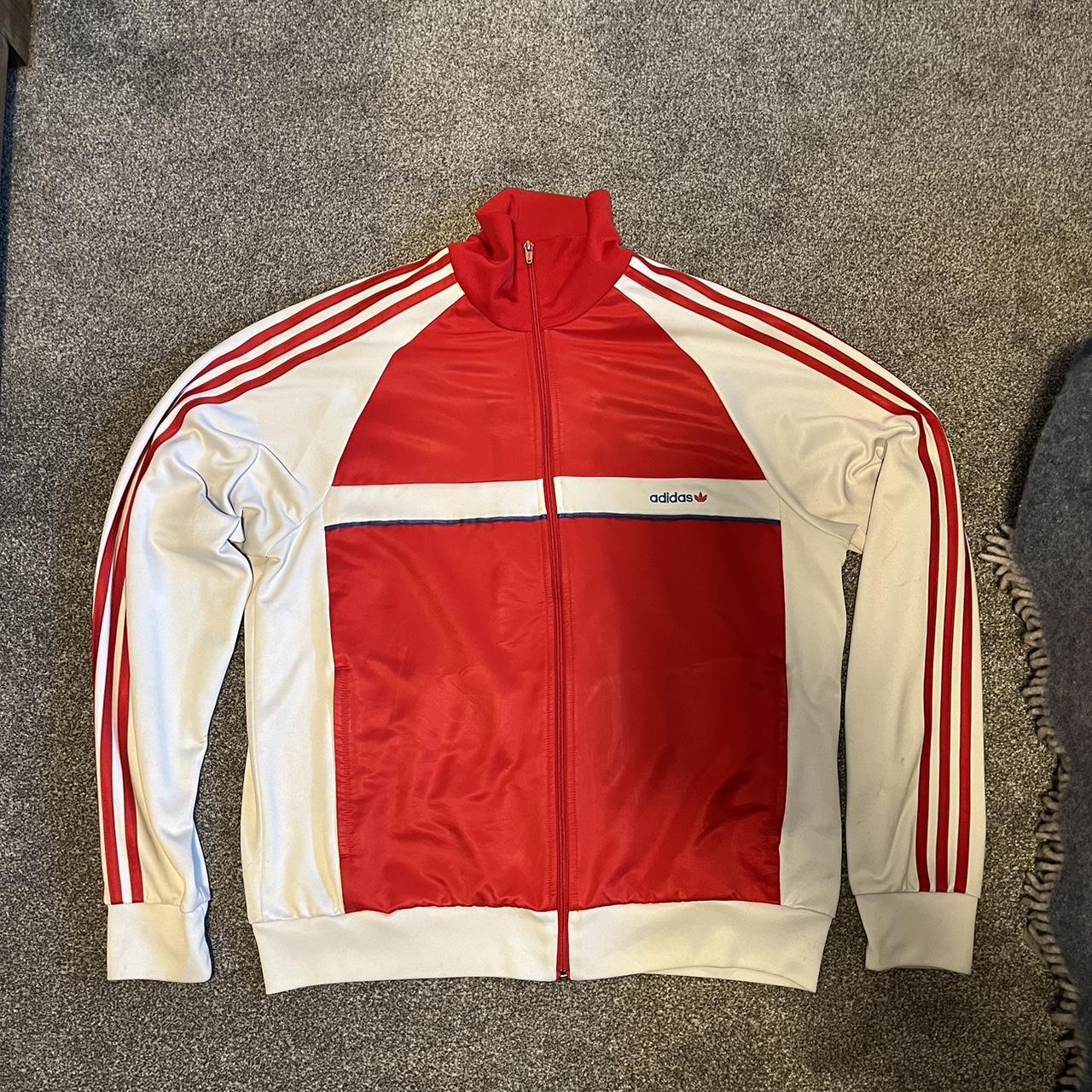 vintage adidas tracksuit jacket couple of small... Depop
