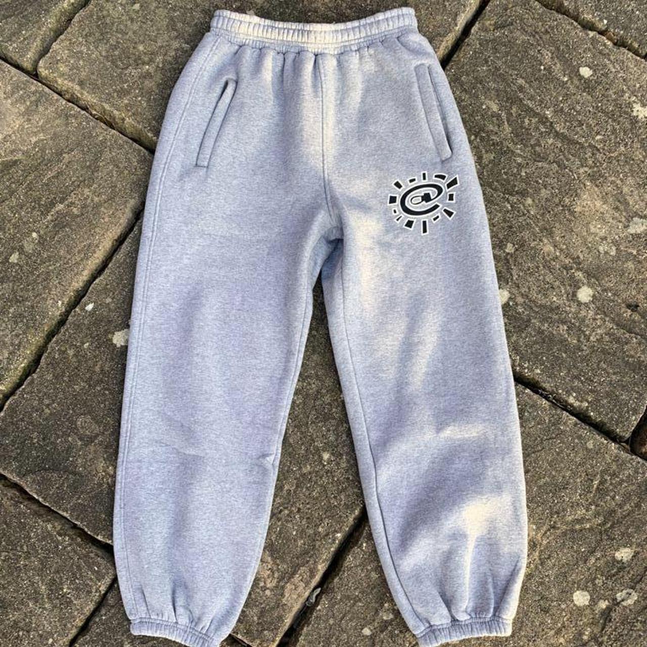 ADWYSD grey joggers Size: Large Colour: grey... - Depop