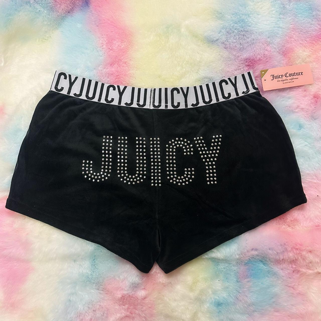 🖤 New Juicy Couture Black Velvet Comfy Soft Sleep - Depop
