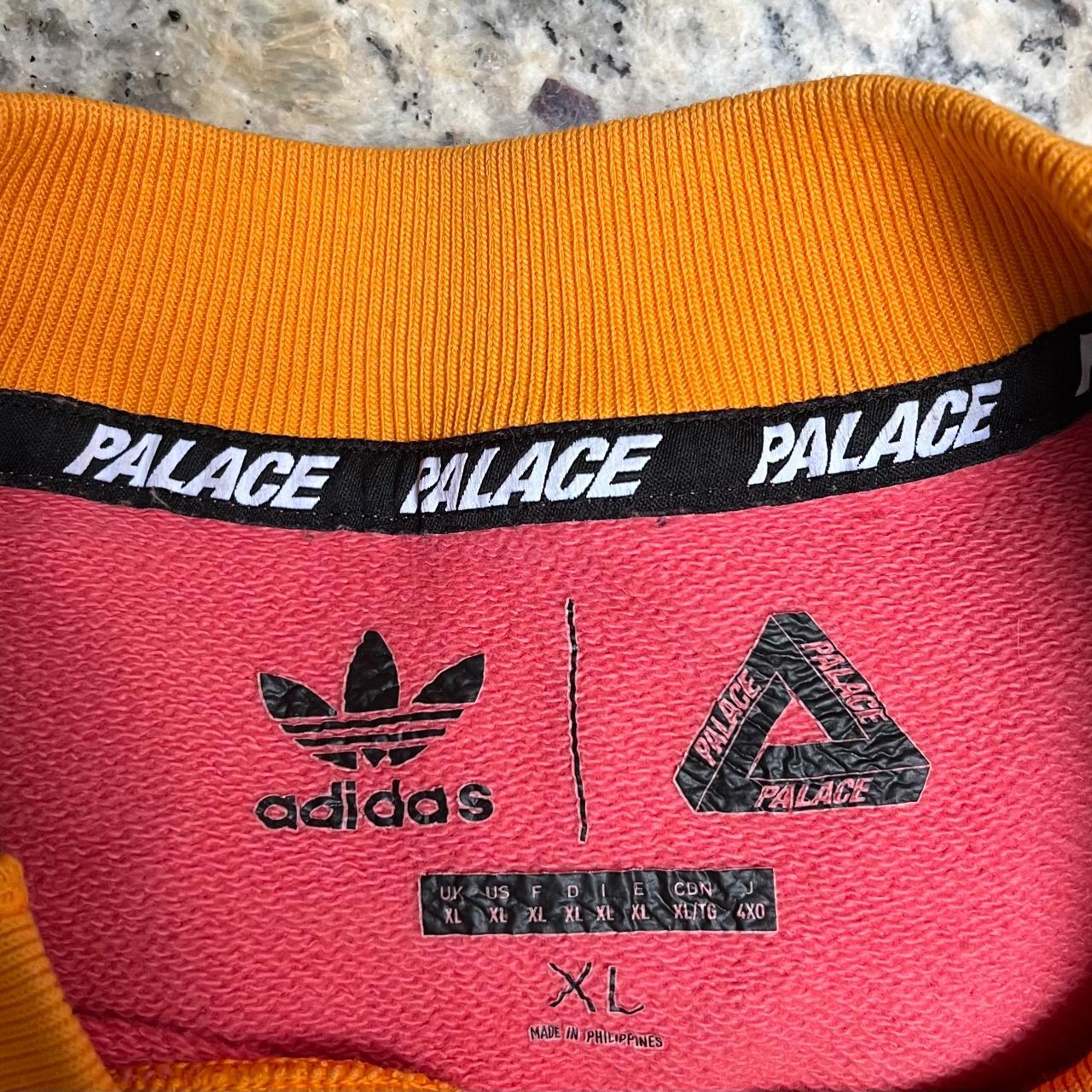 極希少✦adidas Palace 2017 Loopback Crewneck Adidas X Palace SS17 Loopback Sweat Crewneck Sweatshirt Crew