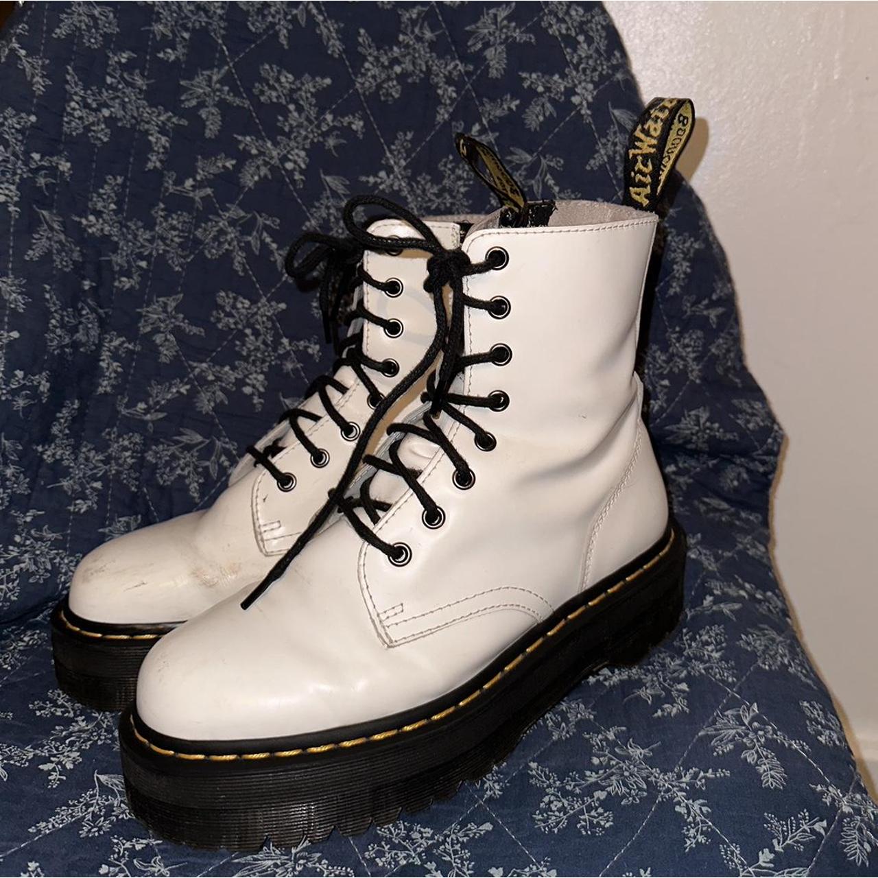 Doc Martens jadon boot smooth leather platforms Depop