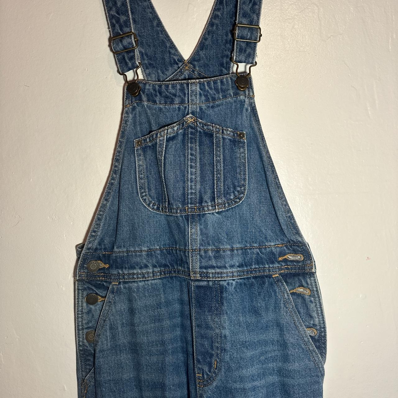 old navy classic denim overalls tags: coveralls... - Depop
