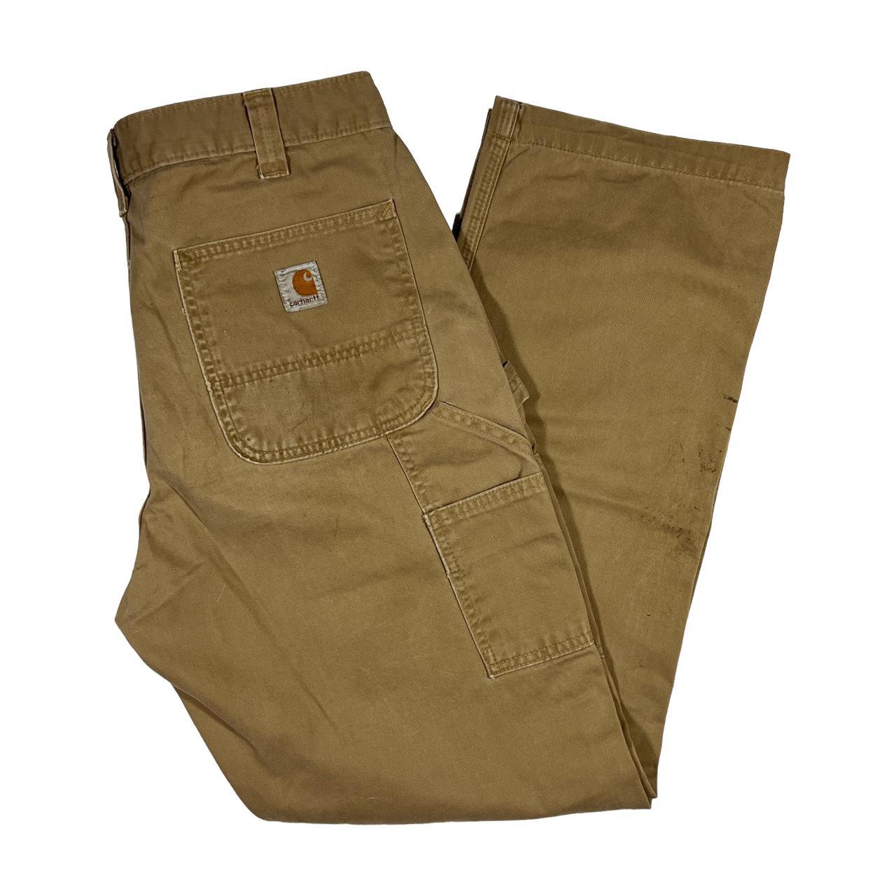 Carhartt Men's Tan Trousers | Depop