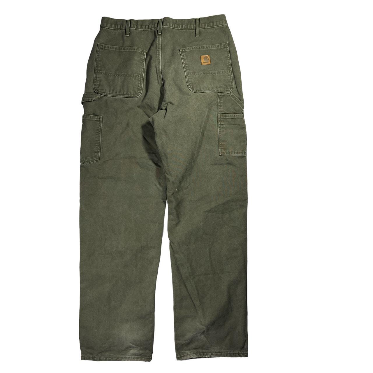 Carhartt Men's Khaki Trousers | Depop