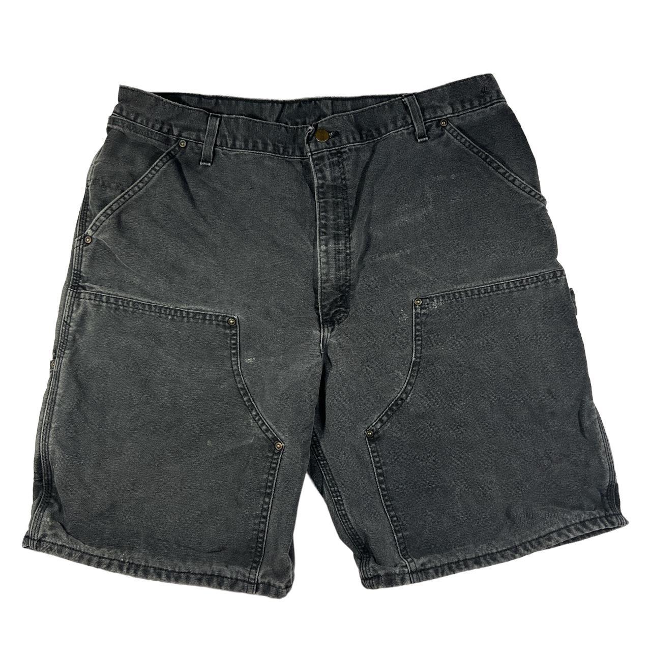 Vintage Carhartt Double Knee Shorts 📦 FREE... - Depop