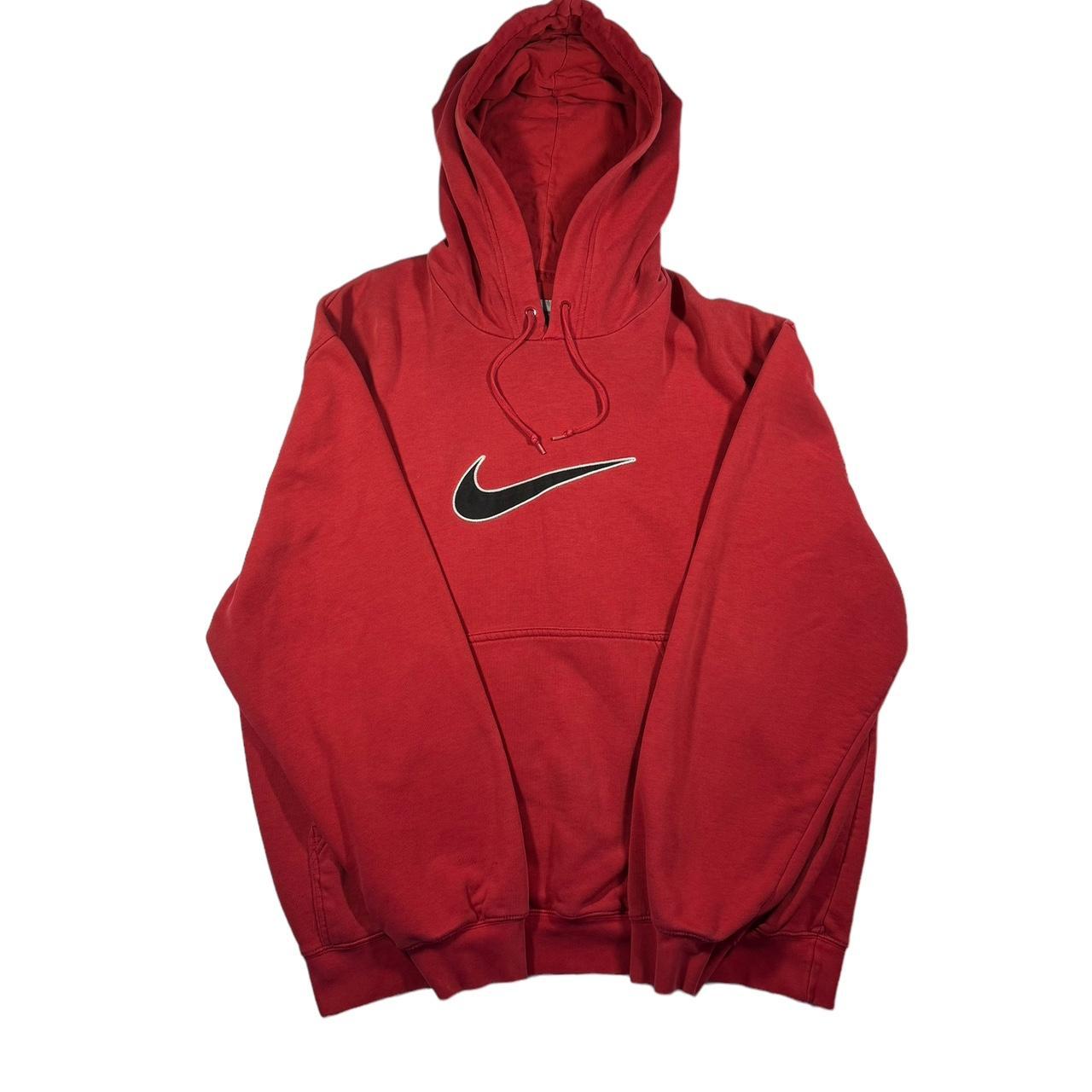 Vintage Y2K Nike Swoosh Hoodie 📦 FREE SHIPPING... - Depop