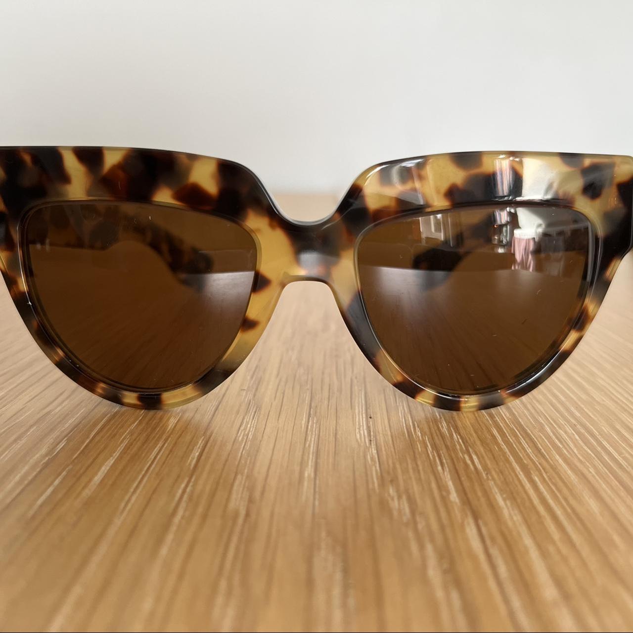 Prada poeme flower sunglasses in