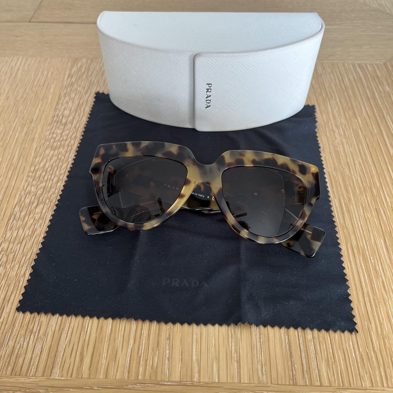 Prada poeme flower sunglasses Depop