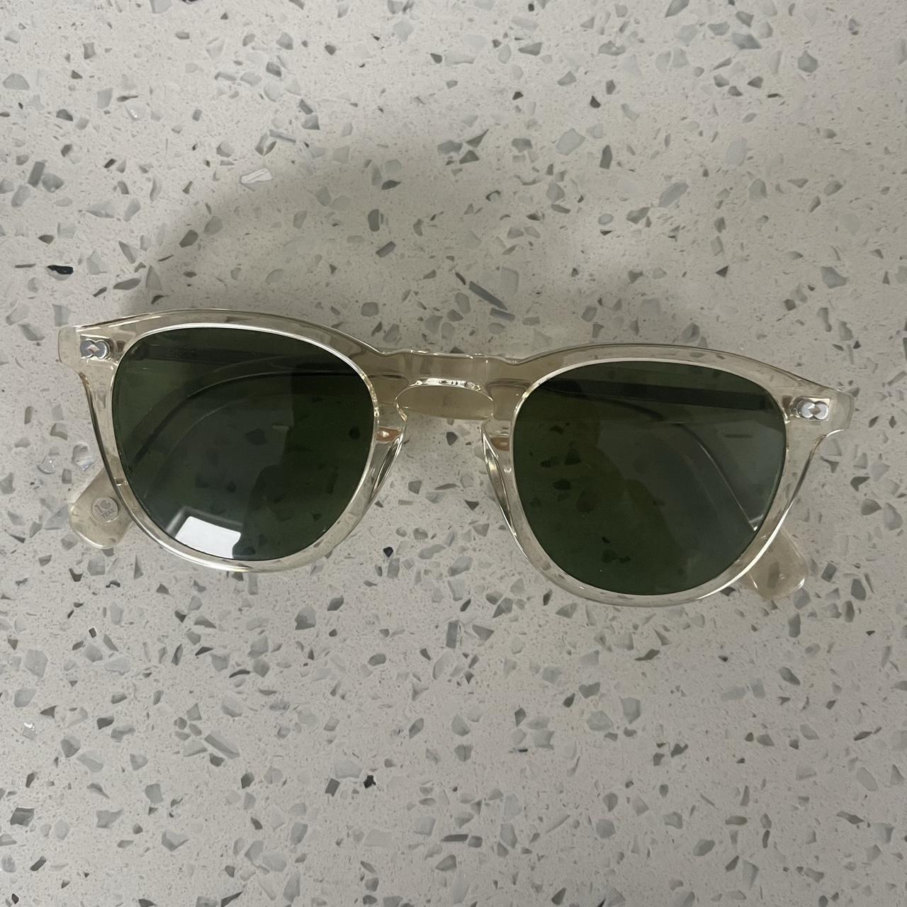 Garrett Leight Women's Green Sunglasses