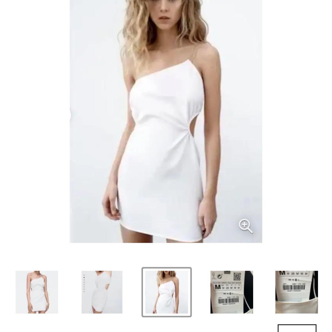 ZARA CUT retailer OUT MINI DRESS