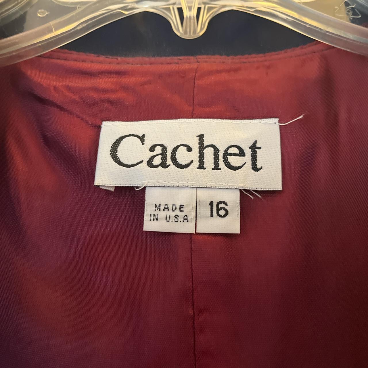 Cachet red cheap dress