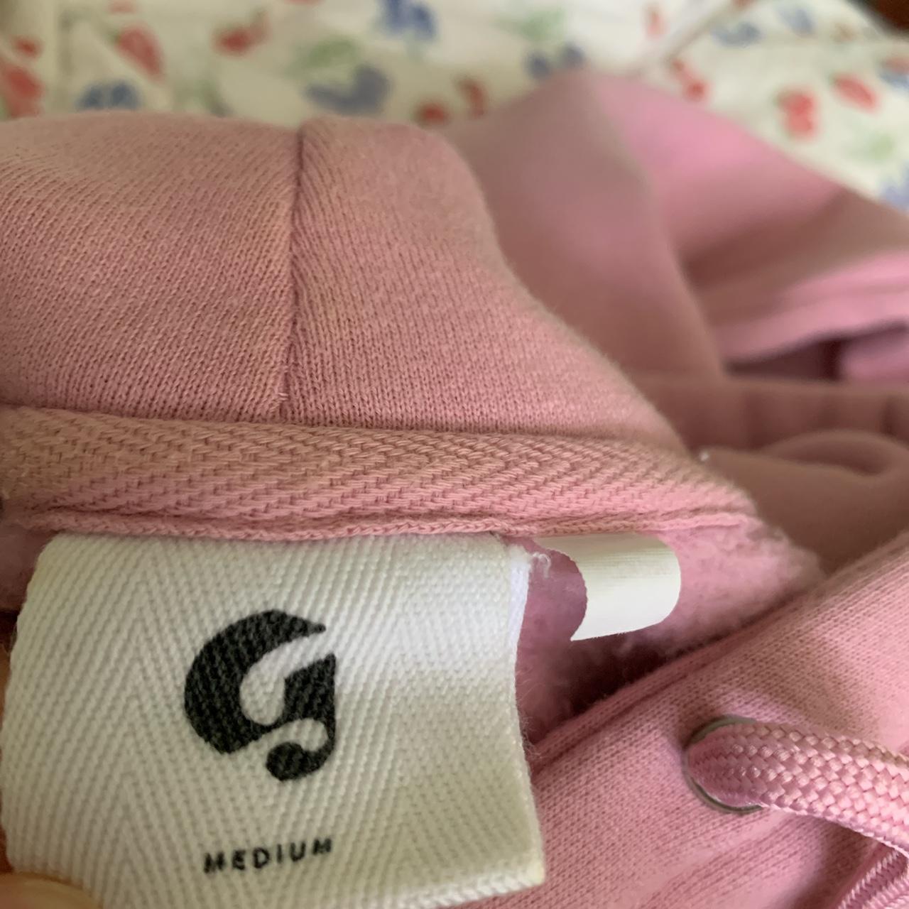 Glossier Women's Pink Hoodie (5)
