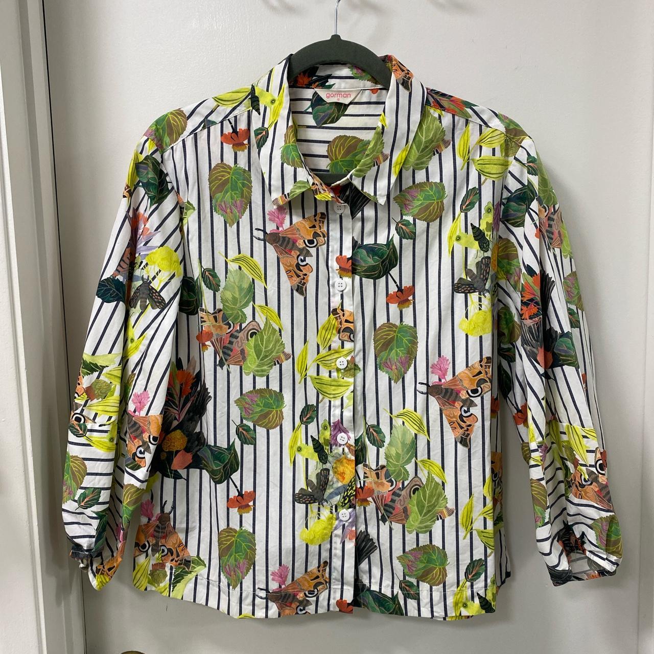 Gorman Australian brand moth botanical button up... Depop