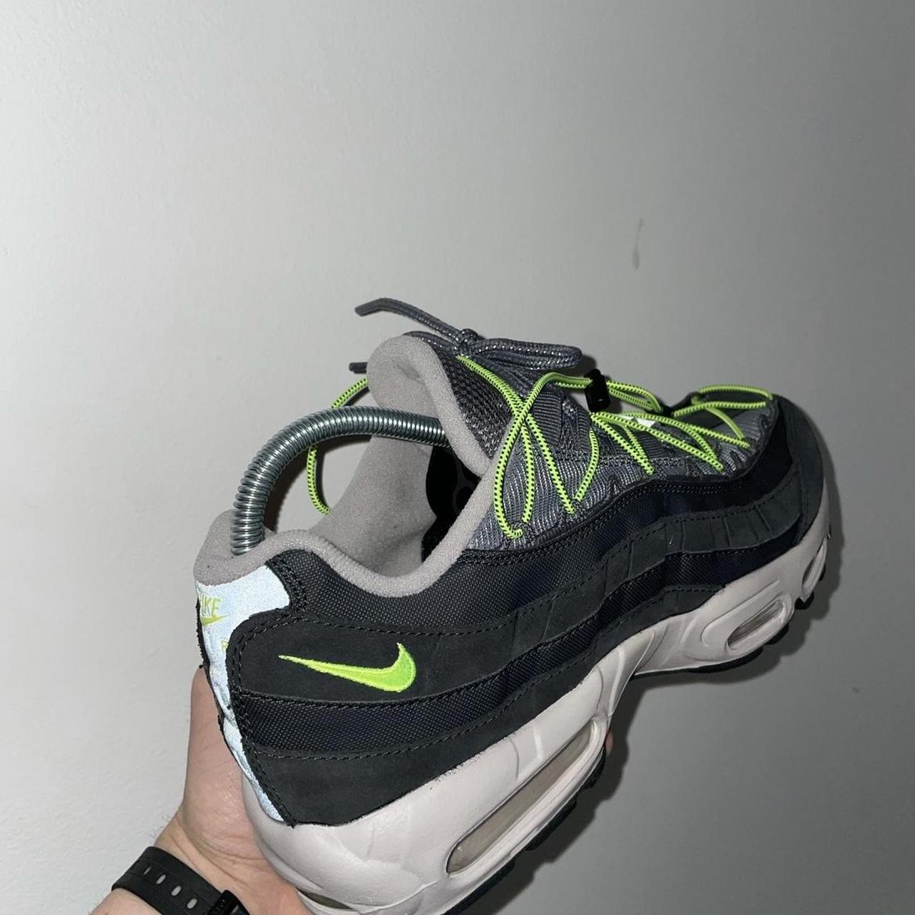 Nike Air Max 95 Off noir volt iron Depop
